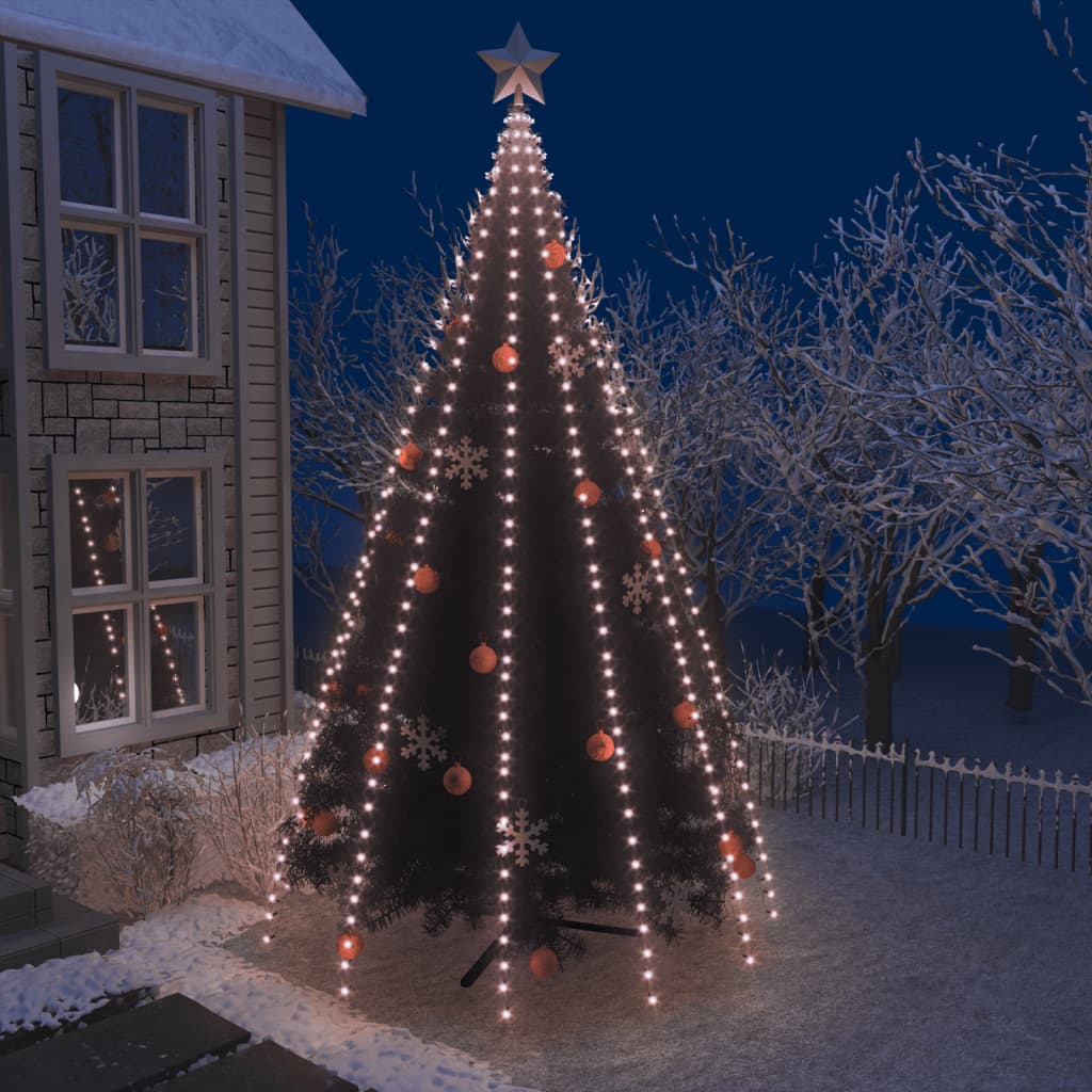 NNEVL Christmas Tree Net Lights with 500 LEDs 500 cm-0